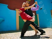 Tango in San Telmo, Buenos Aires, Argentina