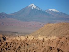 Licancabur Volcano from Moon Valley