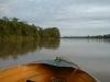 Leaving Puerto Maldonado by boat