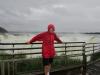 Getting wet at Iguazu Falls, Argentina