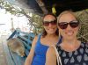 Sharing a bench with the locals - Puerto Ayora